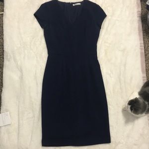 Navy blue dress